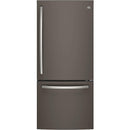 GE 30-inch, 20.9 cu. ft. Bottom Freezer Refrigerator GDE21DMKES IMAGE 1