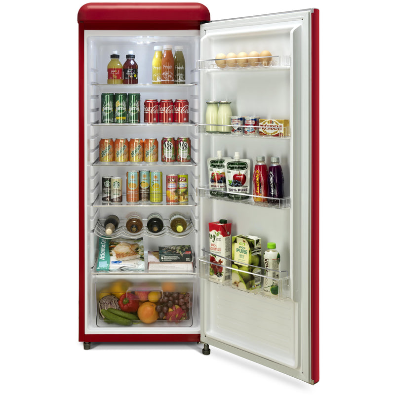 Epic 21-inch, 9 cu. ft. Freestanding All Refrigerator with Adjustable Thermostat ERAR88RED IMAGE 3