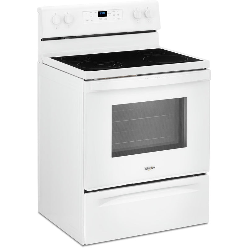 Whirlpool 30-inch Freestanding Electric Range with Frozen Bake™ Technology YWFE515S0JW IMAGE 3