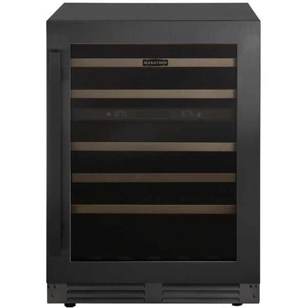 Marathon Built-in Convertible Wine Cooler with LED Display MWC56-DBLS IMAGE 1