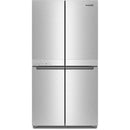 KitchenAid 36-inch, 19.4 cu.ft. Counter-Depth 4-Door Refrigerator with PrintShield™ Finish KRQC506MPS IMAGE 1