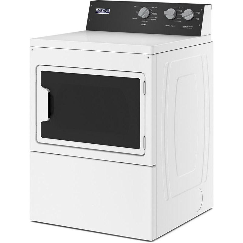 Maytag Commercial Laundry 7.4 cu. ft. Electric Dryer with Intellidry® Sensor MEDP586KW IMAGE 3