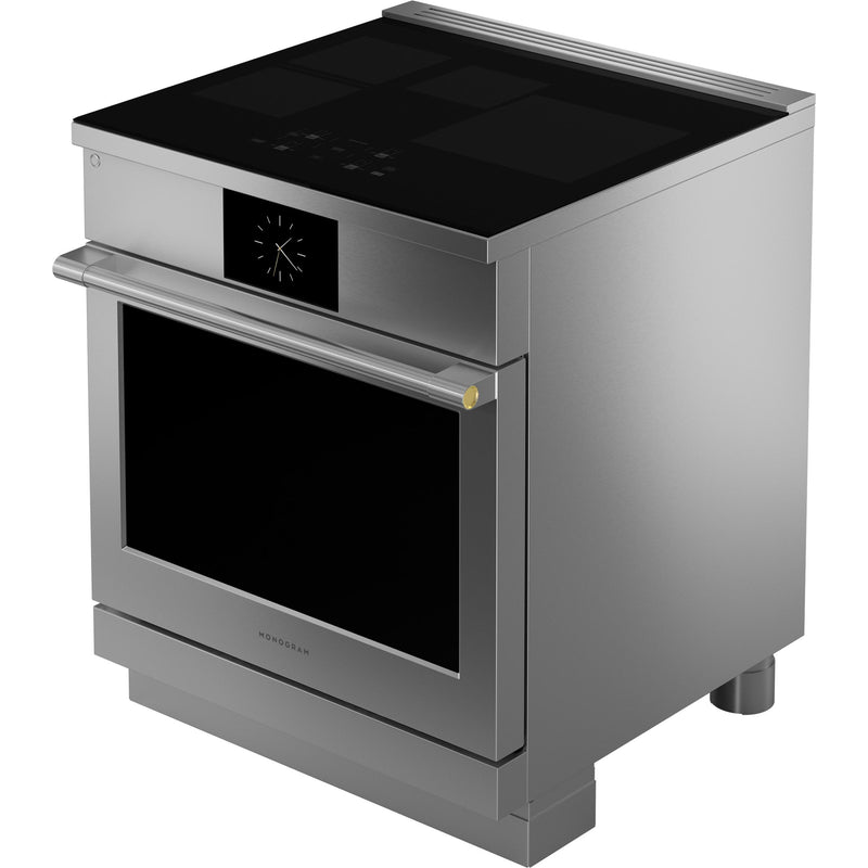 Monogram 30-inch Freestanding Induction Range with Wi-Fi Built-in ZHP304ETVSS IMAGE 4