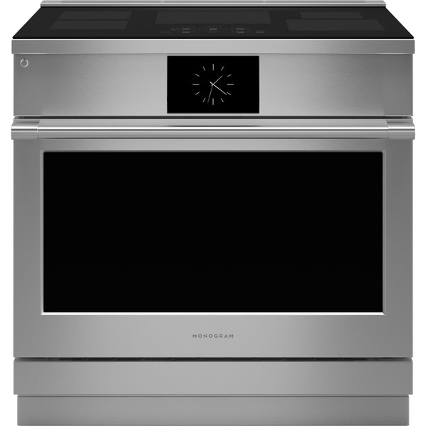 Monogram 36-inch Freestanding Induction Range with Wi-Fi Built-in ZHP365ETVSS IMAGE 1