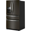 Whirlpool 36-inch French 4-Door Refrigerator with external water and ice dispenser WRMF3636RV IMAGE 14