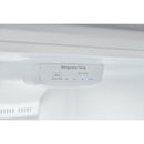 Frigidaire 24-inch, 11.6 cu. ft. Top Freezer Refrigerator FFET1222UW IMAGE 4