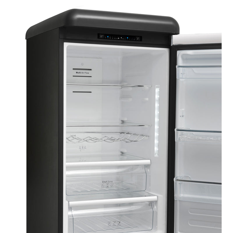 Epic 24-inch, 11 cu.ft. Bottom Freezer Refrigerator with LED Lighting ERFF111BL IMAGE 8