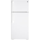 GE 16.6 cu. ft. Top Freezer Refrigerator GTE17GTNRWW IMAGE 1