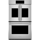 Monogram 30-inch Built-in Double Wall Oven with Wi-Fi Connect ZTDX1FPSNSS IMAGE 1