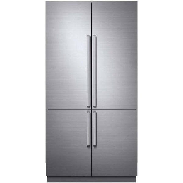 Dacor 42-inch, 23.5 cu.ft. Built-in French 4-Door Refrigerator with 3DLighting™ DRF425300AP/DA IMAGE 1