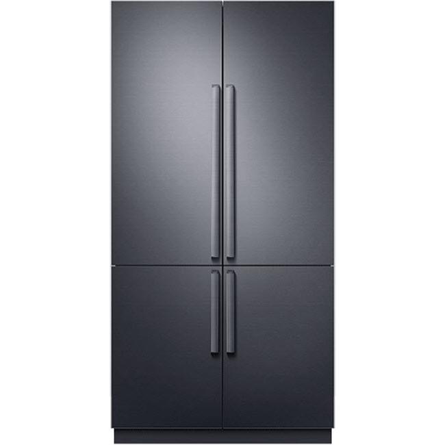 Dacor 42-inch, 23.5 cu.ft. Built-in French 4-Door Refrigerator with 3DLighting™ DRF425300AP/DA IMAGE 2