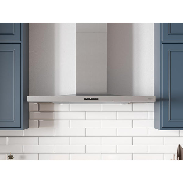 Zephyr 42-inch Layers Series Wall Hood Shell DLA-M90ASSX IMAGE 1