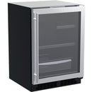 Marvel 24-inch, 5.3 cu.ft. Built-in Compact Refrigerator with BrightShield™ MLRE224-SG81A IMAGE 1