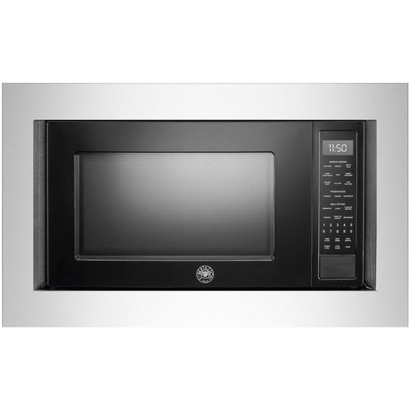 Bertazzoni 24-inch, 2 cu. ft. Built-In Microwave Oven MO 30 STA NE IMAGE 1