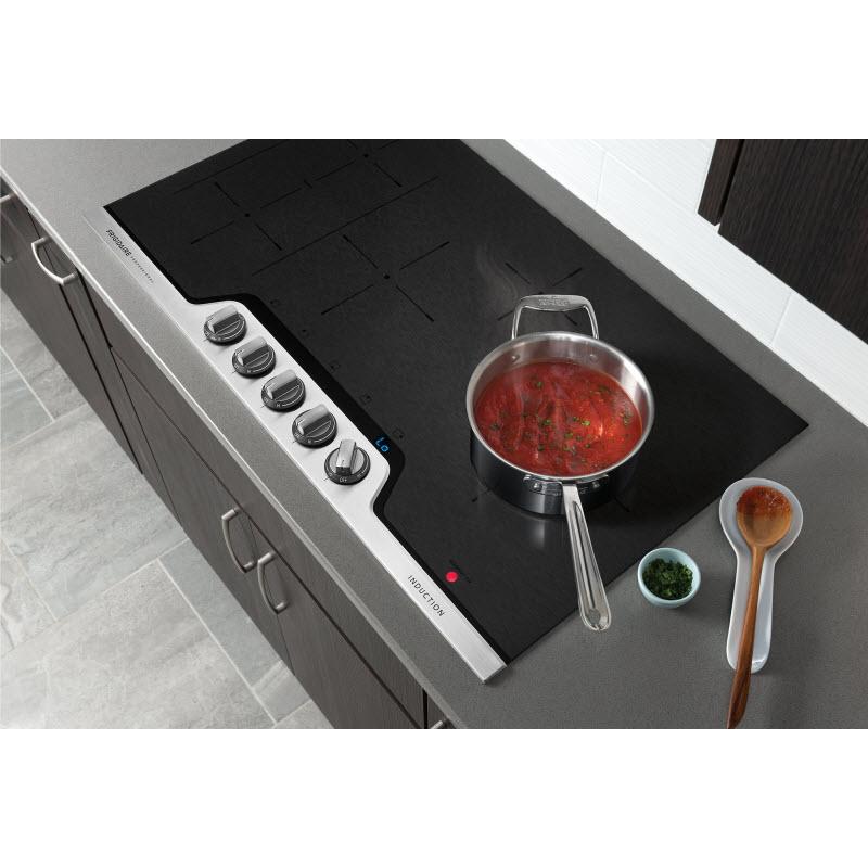  Frigidaire Professional 36-inch Built-In Induction Cooktop FPIC3677RF IMAGE 4