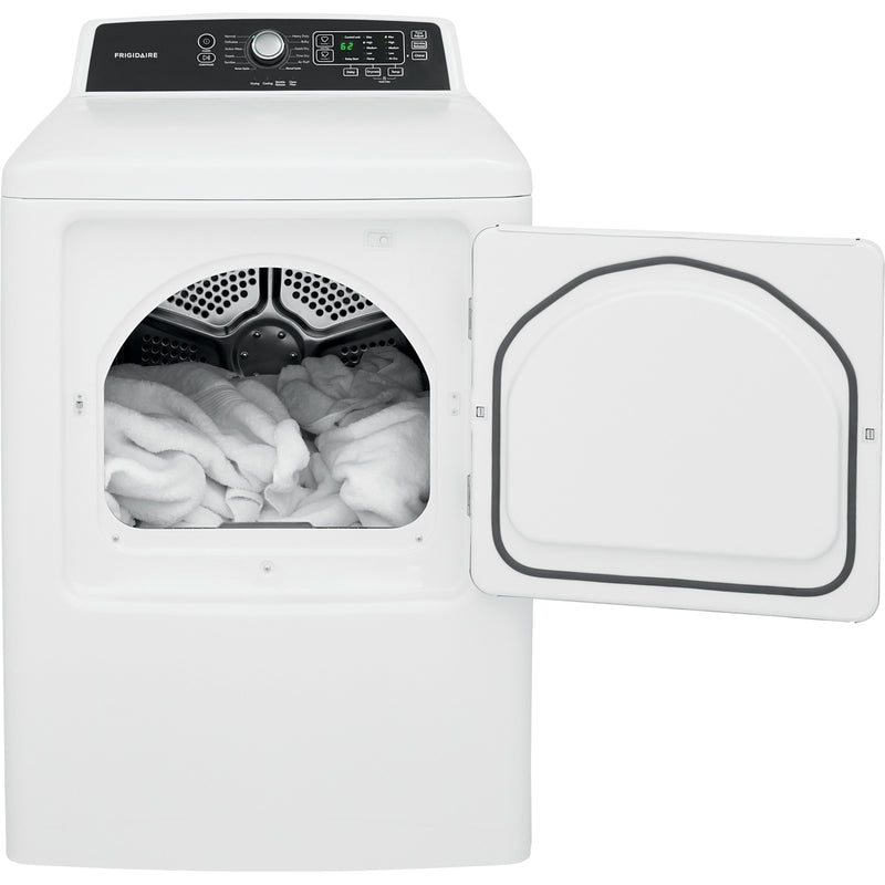  Frigidaire 6.7 cu. ft. Gas Dryer with 10 Dry Cycles FFRG4120SW IMAGE 2