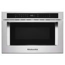  KitchenAid 24-inch, 1.2 cu. ft. Under-Counter Microwave Oven Drawer KMBD104GSS IMAGE 1