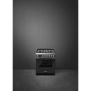 Smeg 30-inch Freestanding Gas Range with CPF30UGGAN IMAGE 2