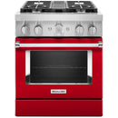  KitchenAid 30-inch Freestanding Dual Fuel Range with Even-Heat™ True Convection KFDC500JPA IMAGE 1