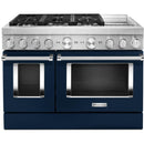  KitchenAid 48-inch Freestanding Dual Fuel Range with Even-Heat™ True Convection KFDC558JIB IMAGE 1