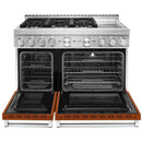  KitchenAid 48-inch Freestanding Gas Range with Even-Heat™ True Convection KFGC558JSC IMAGE 3
