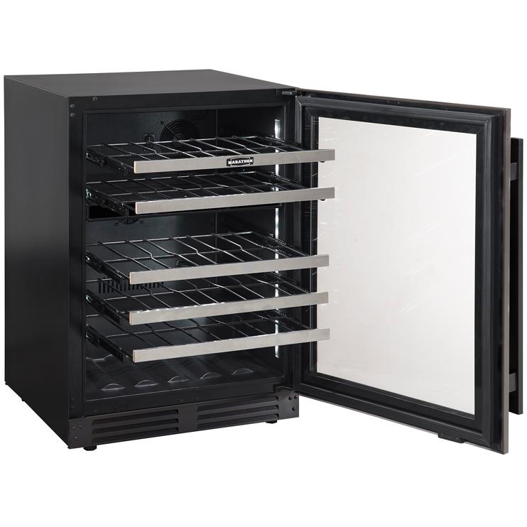 Marathon Built-in Convertible Wine Cooler with LED Display MWC56-DBLS IMAGE 4