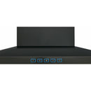  Broan 30-inch Designer Collection BWS1 Series Wall Mount Range Hood BWS1304BLS IMAGE 3