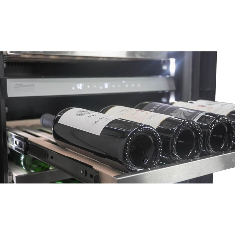  Silhouette 129-Bottle Professional Series Wine Cellar with Two Zones SPRWC140D1SS IMAGE 6