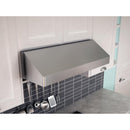  Zephyr 36-inch Gust Under-Cabinet Range Hood with 290 CFM AK7136BS290-BF IMAGE 1