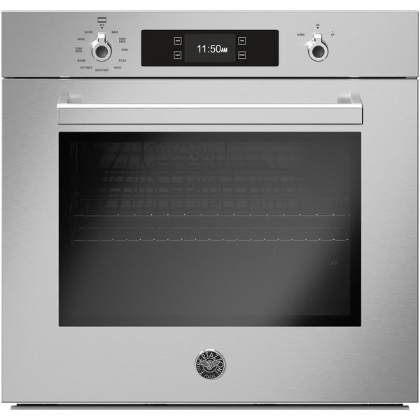 Bertazzoni 30-inch, 4.1 cu.ft. Built-in Single Wall Oven with Convection Technology PROF30FSEXTB BUILDER IMAGE 1