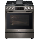 LG 30-inch Slide-In Gas Range with Air Fry LSGL6335D IMAGE 1