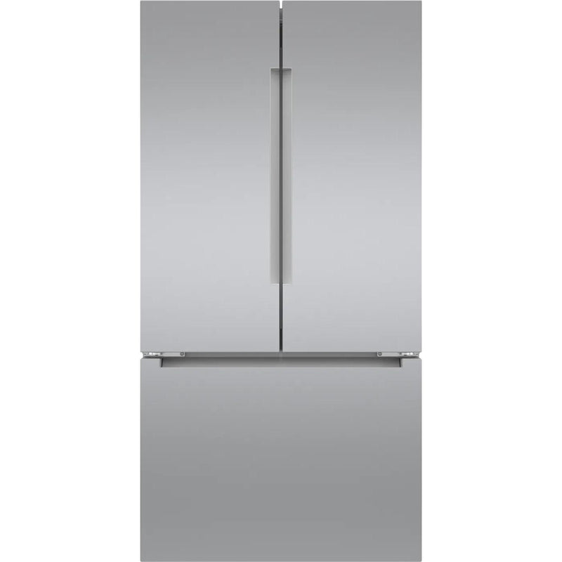 Bosch 36-inch, 20.8 cu.ft. Counter-Depth French 3-Door Refrigerator with FarmFresh System™ B36CT81ENS IMAGE 1