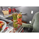  KitchenAid French 3-Door Refrigerator with External Water and Ice Dispensing System KRFF577KPS IMAGE 9