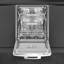 Smeg 24-inch Retro-Style Built-In Dishwasher STU2FABWH2 IMAGE 3
