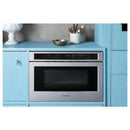 Monogram 24-inch, 1.2 cu.ft. Drawer Microwave Oven with 10 Cooking Modes ZWL1126SRSS IMAGE 3