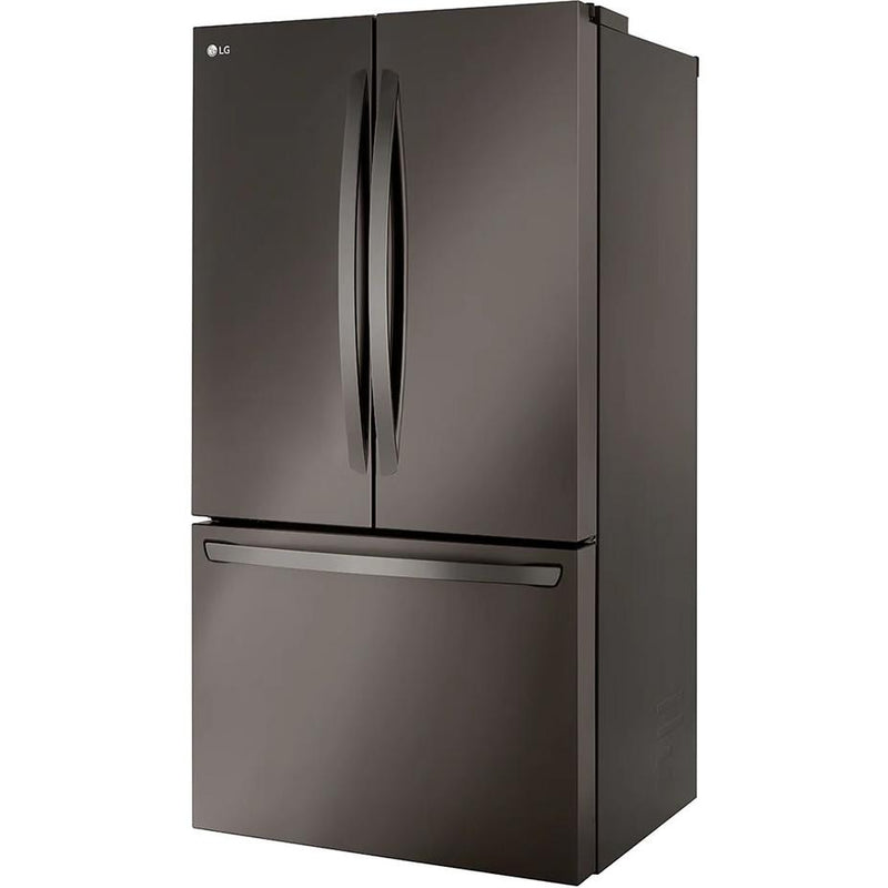  LG 36-inch, 27 cu. ft. Counter-Depth Refrigerator Bottom Freezer Refrigerator LRFLC2706D IMAGE 2