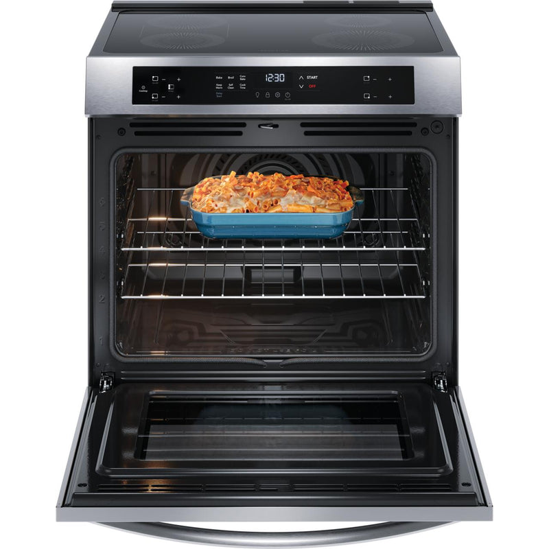  Frigidaire 30-inch Freestanding Induction Range with Convection Technology FCFI308CAS IMAGE 2