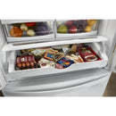 Whirlpool 33-inch, 22.1 cu. ft. Freestanding French 3-Door Refrigerator with Factory Installed Ice Maker WRFF5333PV IMAGE 8