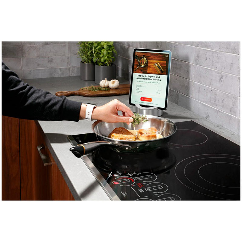 GE Profile 30-inch Built-in Electric Cooktop With Wi-Fi PEP7030DTBB IMAGE 6