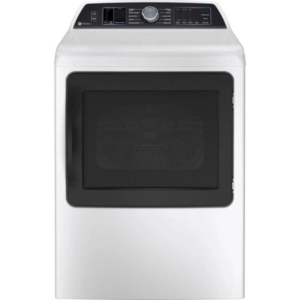 GE Profile 7.3 Cu. Ft. Electric Dryer with Sanitize Cycle PTD70EBMTWS IMAGE 1