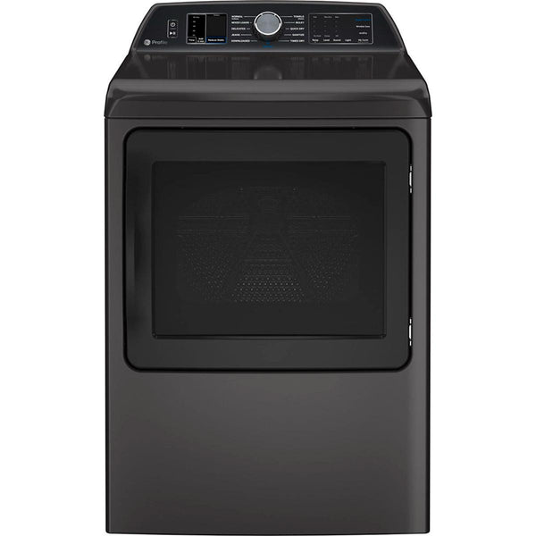 GE Profile 7.3 Cu. Ft. Electric Dryer with Sanitize Cycle PTD70EBMTDG IMAGE 1