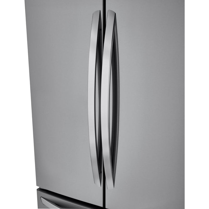 LG LRFXS2503S 33 Inch Smart French Door Refrigerator with 24.5 Cu. Ft.  Capacity, Door Cooling+, Smart Diagnosis™, LG ThinQ® App Compatible, Ice  Maker, Filtered Water/Ice Dispenser, Star-K Certified Sabbath Mode, and  Energy