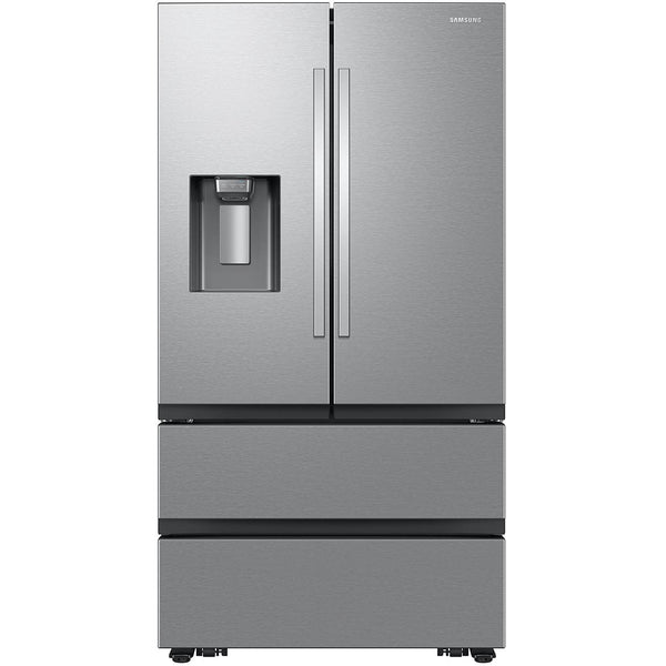Samsung 36-inch, 25 cu. ft. Counter-Depth French 4-Door Refrigerator with Ice and Water Dispensing System RF26CG7400SRAA IMAGE 1