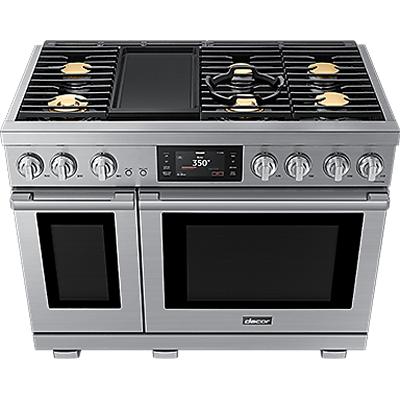 DOP48T963DS Dacor 48-inch Freestanding Dual Fuel Range with