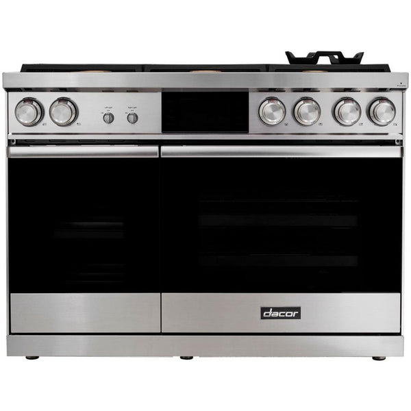 Dacor 48-inch Freestanding Dual Fuel Range with LCD touchscreen DOP48C86DLS/DA IMAGE 1