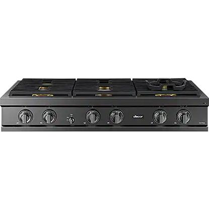 Dacor 48-inch Gas Rangetop with SmartThings Wi-Fi Connectivity DTT48T960GM/DA IMAGE 2