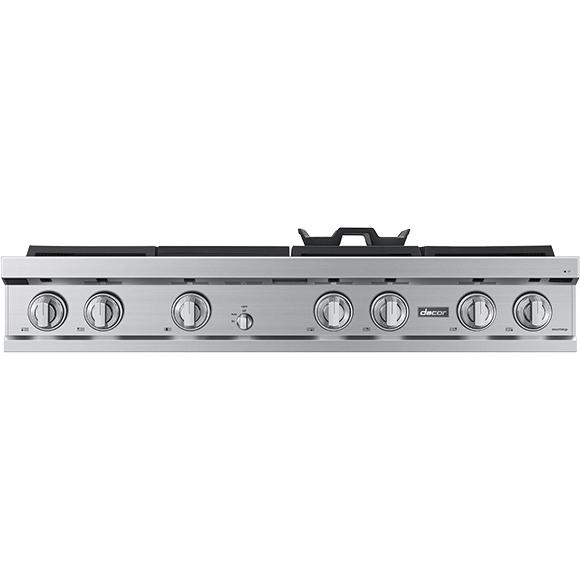 Dacor 48-inch Gas Rangetop with SmartThings Wi-Fi Connectivity DTT48T963GS/DA IMAGE 3