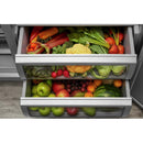  KitchenAid 48-inch, 30 cu. ft. Built-in Side-by-Side Refrigerator with Internal Ice Maker KBSN708MBS IMAGE 7