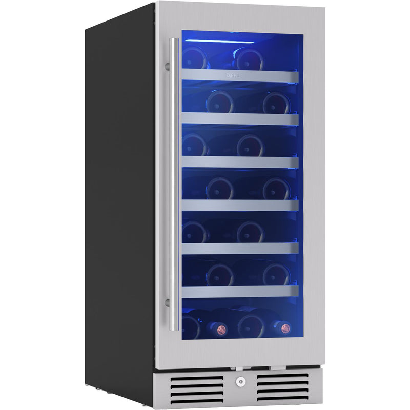 Zephyr 27-Bottle Wine Cooler with Door Lock PRW15C01CG IMAGE 2