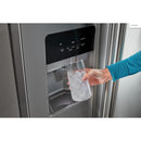 Maytag 36 in. 25 cu. ft. Countertop Depth Side-by-Side Refrigerator MRSF4036PZ IMAGE 7